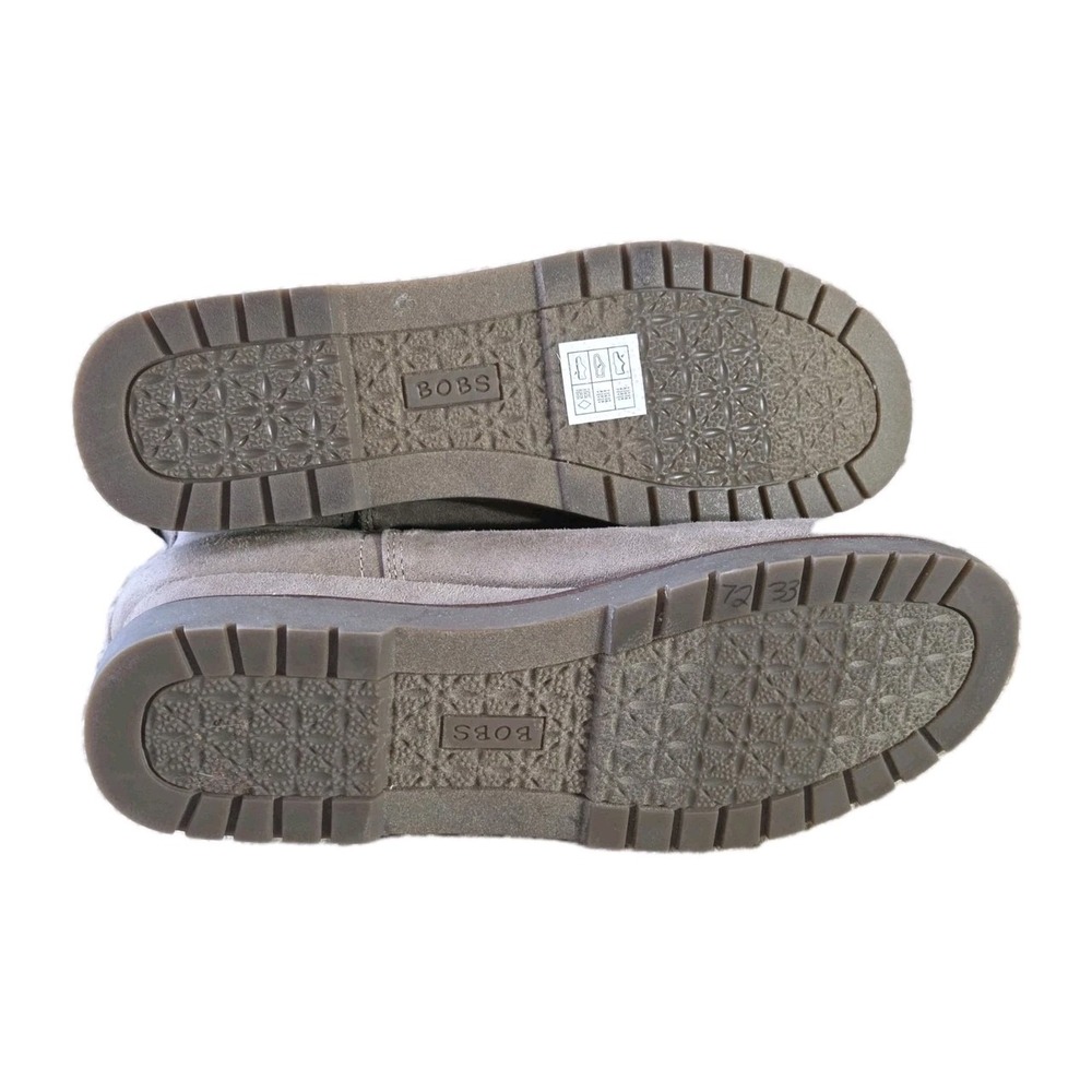 SKECHERS Women's Bobs Chill Wedge Booties - 114715 Taupe, 8.5 - Picture 5 of 7